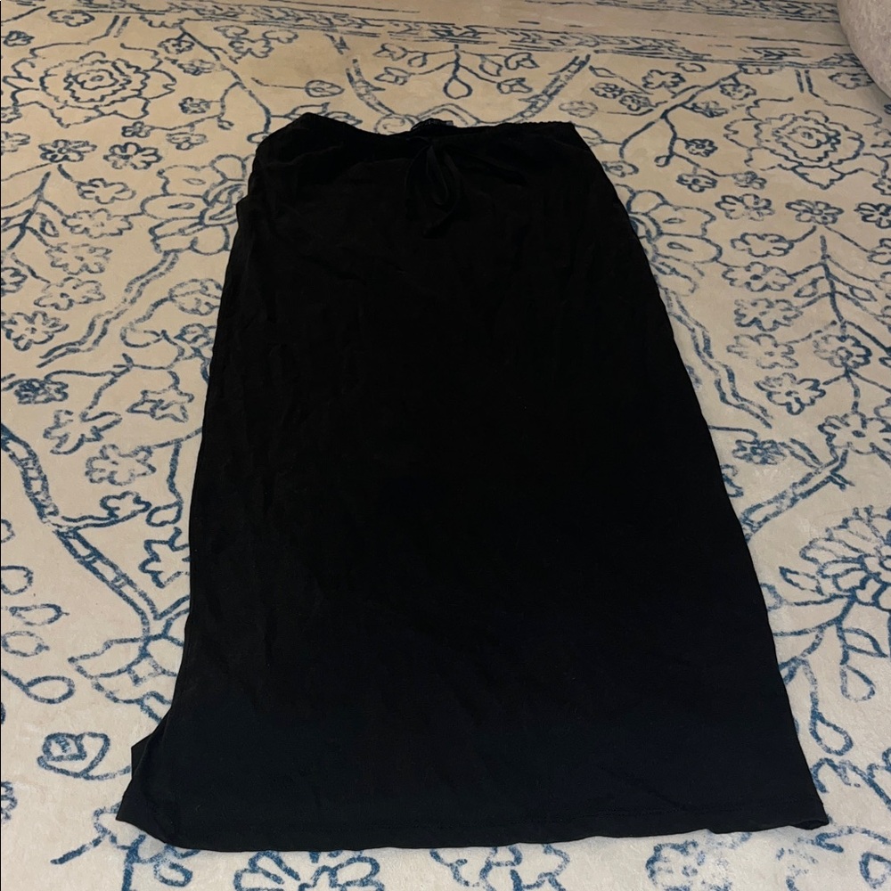 Zara Black Maxi Skirt